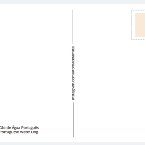 Postal Cão d'água Português - Image 2