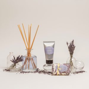 Coffret Lavanda 1 0735 CB Lavander Coffret diffuser soap handcream